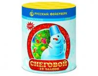 Батарея салютов Снеговой Р7212 купить от производителя Русский Фейерверк — Гвардейское