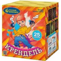 Батарея салютов Крендель Р7281 купить от производителя Русский Фейерверк — Гвардейское