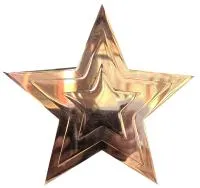 Звезда на памятник ø 150 (518234) монтаж обелиск - стела мм. пустотелая в Гвардейском
