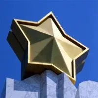Звезда стела монумент сталь нитрид титана в Гвардейском (518464)