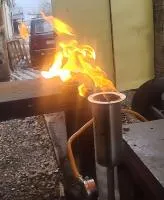Газовая горелка 82 (517542) монтаж комплект ГВД 379 10 89 00 ПС ø мм. ветроустойчивая в Гвардейском