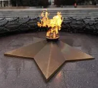 Звезда вечного огня листовая бронза чугун в Гвардейском (518589)