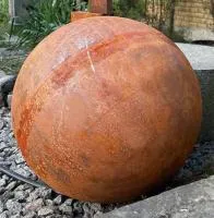 Сфера кортен сталь (518966) ∅ 800 мм. Гвардейское