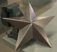 Звезда из углеродистой стали на памятник в Гвардейском (518462)