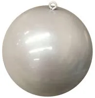 Новогодний шар белый (518857) ∅ 250 мм. Гвардейское