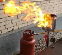 Газовая горелка электро розжиг (514267) монтаж вечный огонь ø 154 мм. ветроустойчивая в Гвардейском