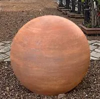 Железный шар сталь кортен (518914) ∅ 1350 мм. Гвардейское